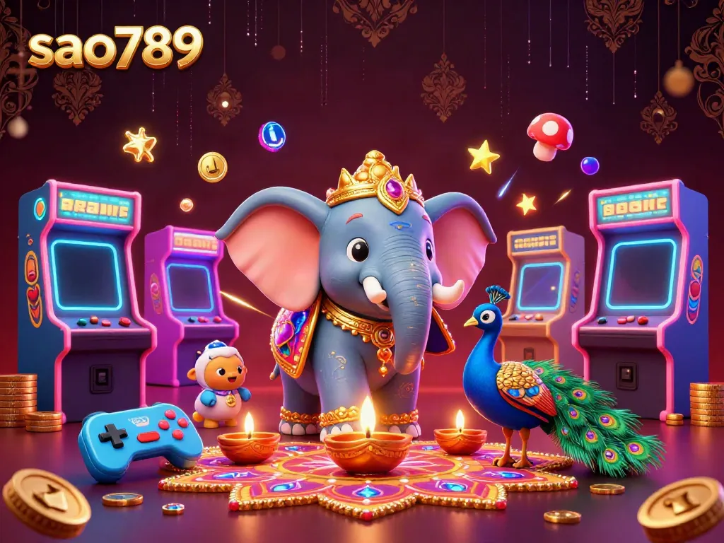 Experience the vibrant world of sao789 casino with colorful characters and gaming elements that enhance the online experience.