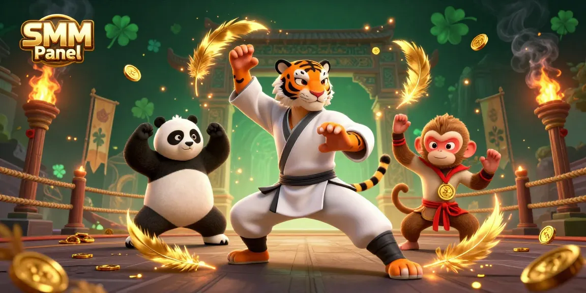 Engage with our SMM Panel for vibrant cartoon action featuring characters and gambling elements.