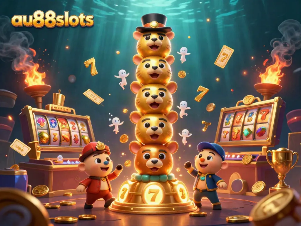 Engage with thrilling slot gameplay at au88slots with vibrant graphics and dynamic casino elements.