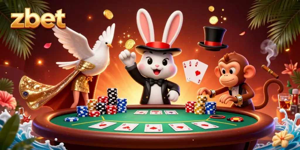 Experience thrilling moments with zbet’s exciting gaming atmosphere and vibrant casino characters.