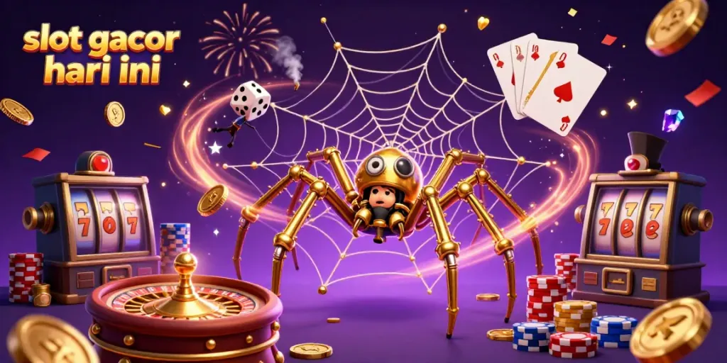 Engage with slot gacor hari ini, where golden coins and steampunk characters bring luck in dynamic casino action.