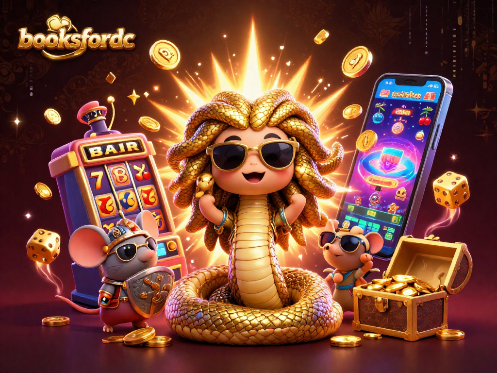 Spin to win with booksfordc's lively casino scene featuring jackpots and vibrant gaming elements.