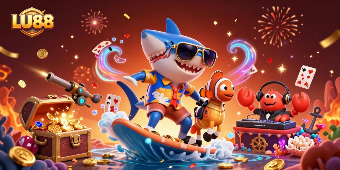 Experience the excitement at LU88 with vibrant casino games under the sea!