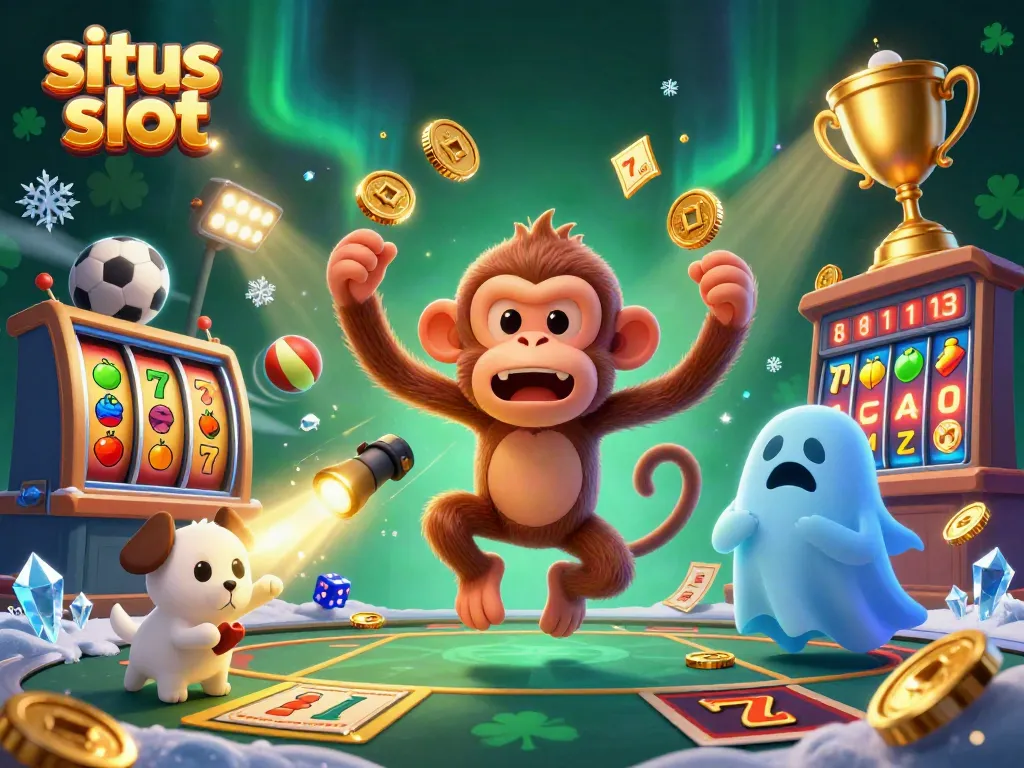 Menangkan jackpot di situs slot dengan karakter lucu di kasino berhantu.