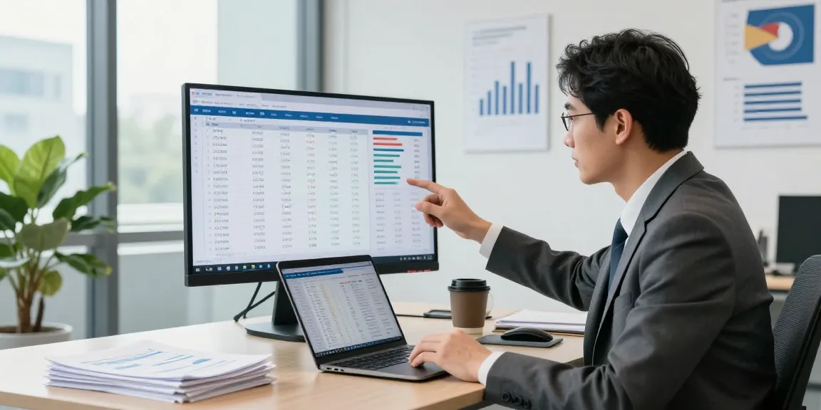 Investment portfolios analysis at https://wifenamebio.com/ in modern office.
