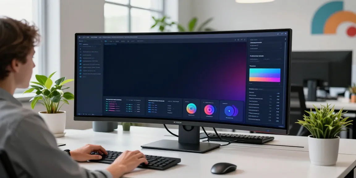 Free AI SEO Article Writer displayed on a professional AI dashboard in an innovative workspace.