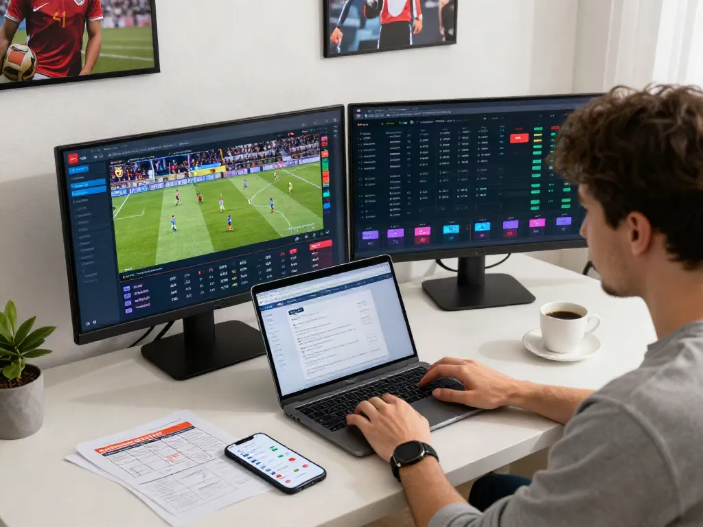 Pengguna aktif di 7meter situs taruhan judi bola online, menunjukkan antusiasme dalam bertaruh pada pertandingan sepak bola.