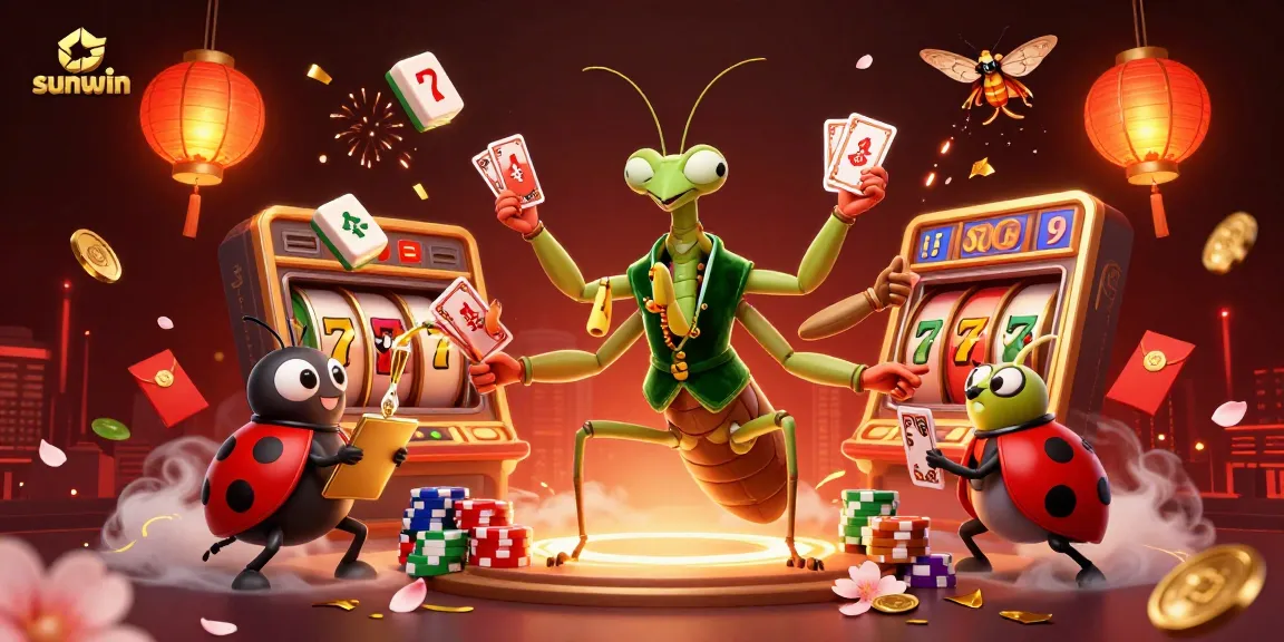 Experience thrilling gameplay with sunwin's vibrant casino scene featuring dynamic elements and characters.