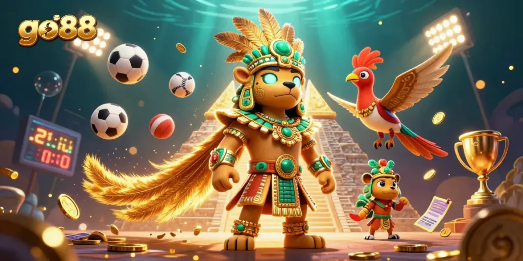GO88 - Chơi game đổi thưởng với sự tham gia của nhân vật hấp dẫn trong không gian 3D sống động.
