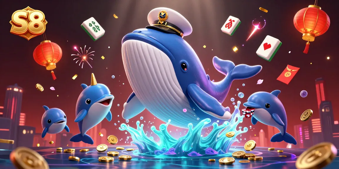 Engage with S8's vibrant gaming universe featuring exciting characters and dynamic casino elements.
