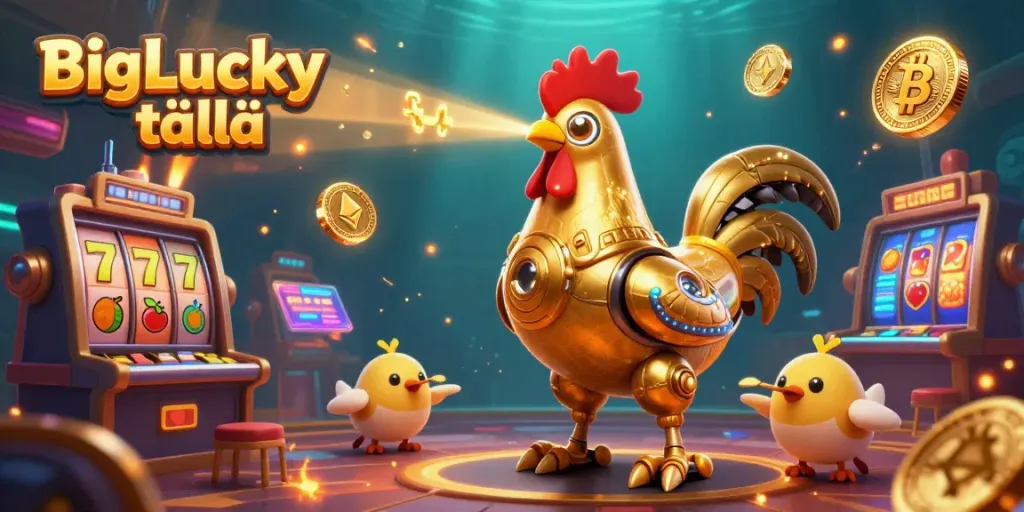 BigLucky täällä - voita suuria jackpotteja värikkäissä kolikkopeleissä.