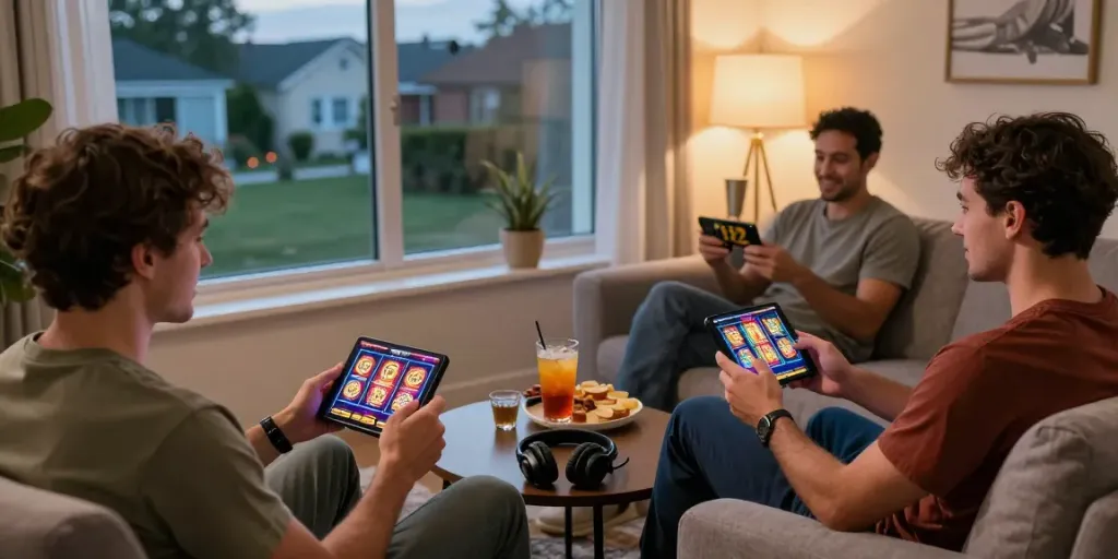 Enjoying online slots at luxury12 with cozy atmosphere and exciting gameplay.