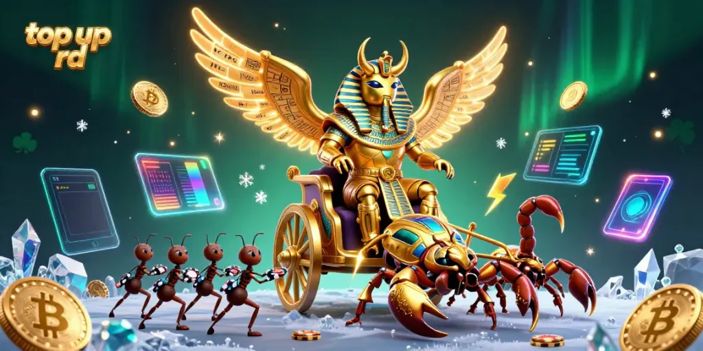 Top up rd dan dapatkan koin tambahan dalam ilustrasi kasino 3D