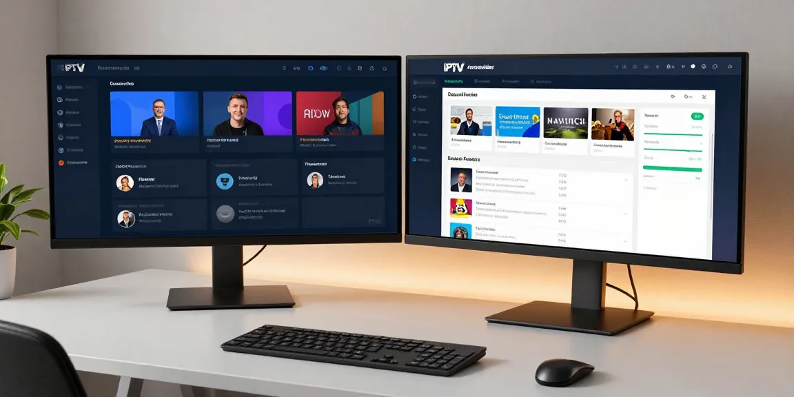 IPTV reseller platform dashboard view with advanced reporting tools and analytics for effective channel management.