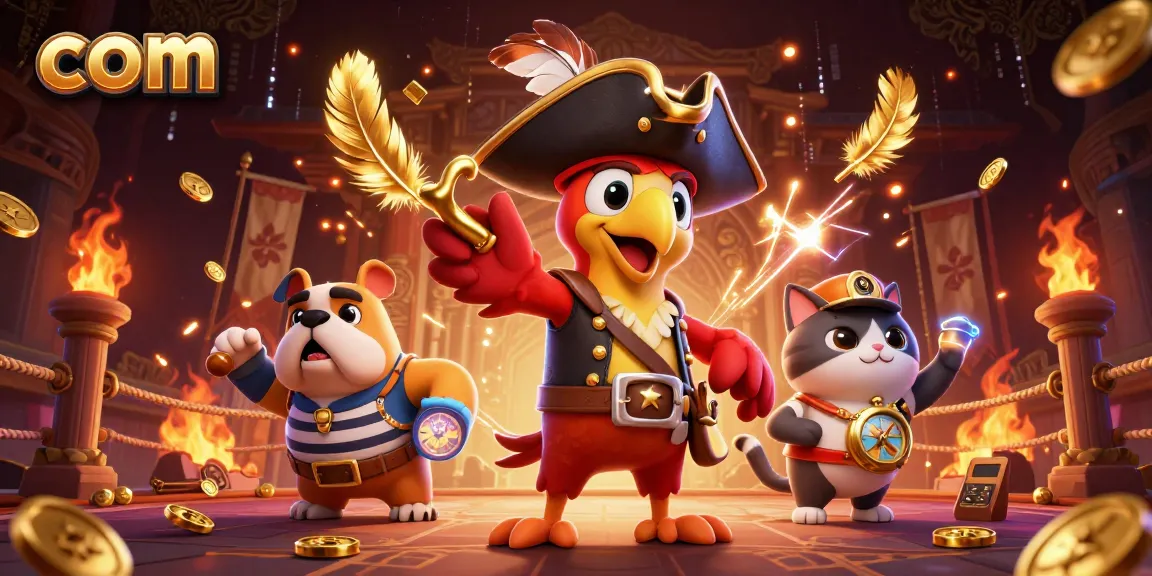 Engage in thrilling gambling adventures with com's dynamic pirate scene filled with action and excitement.