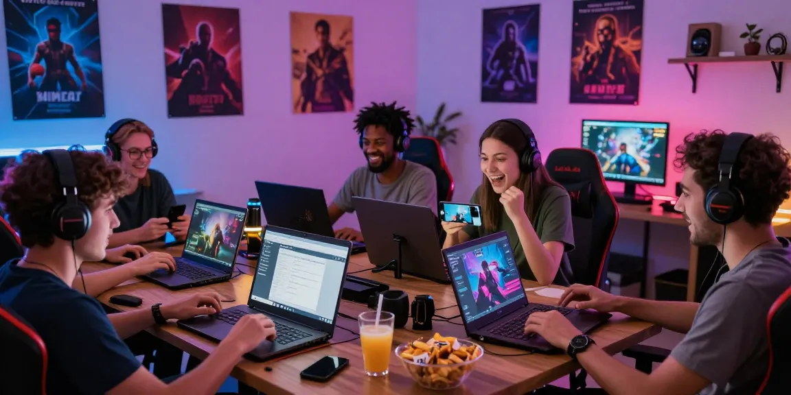 Users engaging with the haha178 gaming platform, enjoying a vibrant and lively atmosphere while playing together.