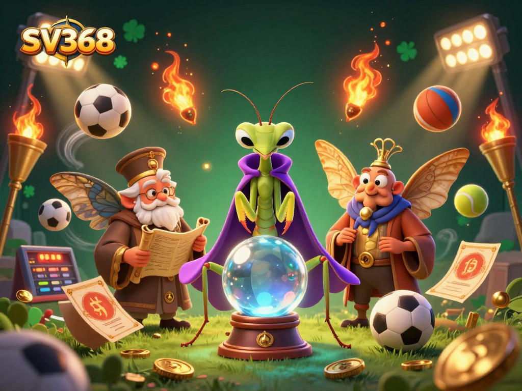 Engage with an SV368 gaming adventure featuring vibrant characters and dynamic sports elements.