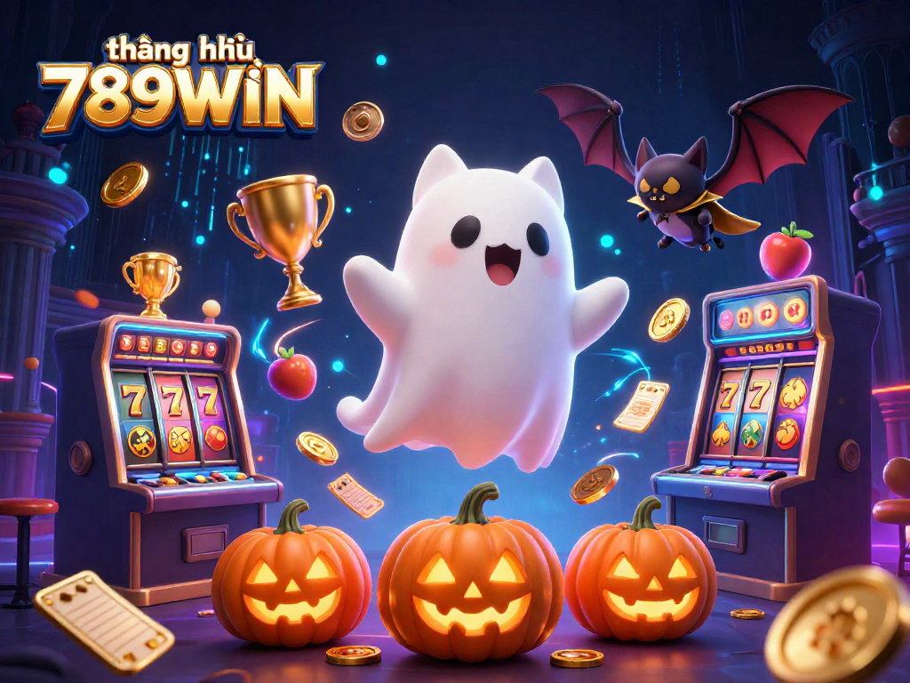 Experience the thrilling world of thương hiệu 789WIN with engaging characters and glowing casino elements