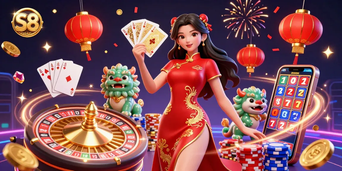 Experience thrilling wins at S8 with engaging games surrounded by festive elements.
