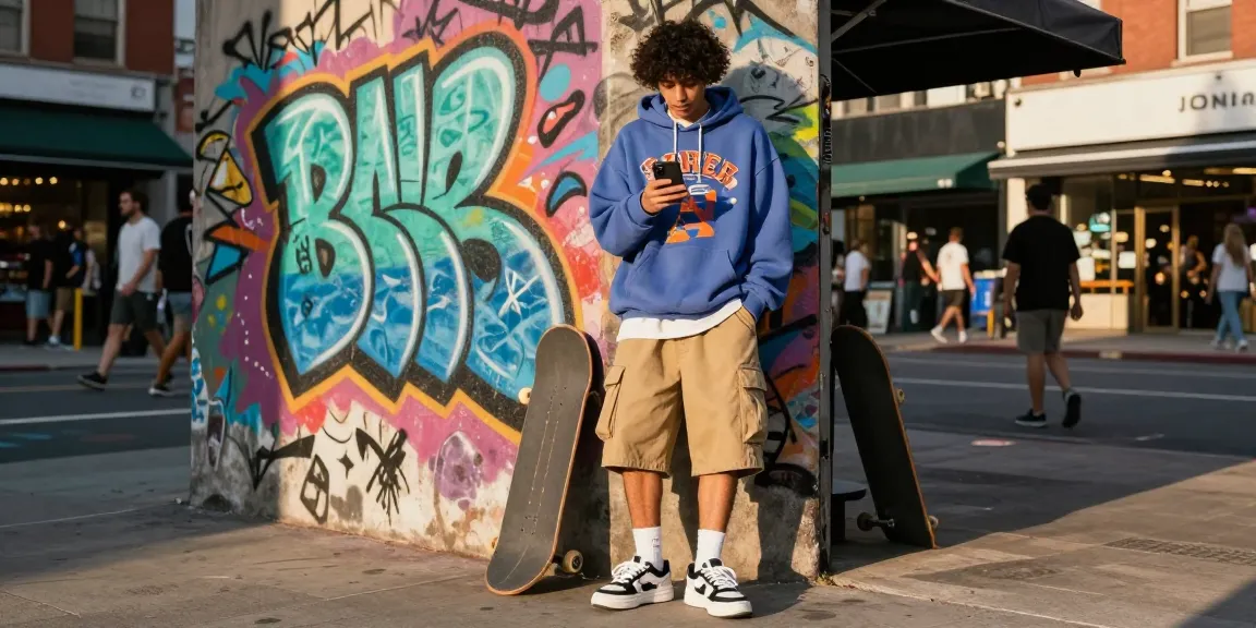 Cika4D streetwear fashion moment showcasing urban style and youthful energy.