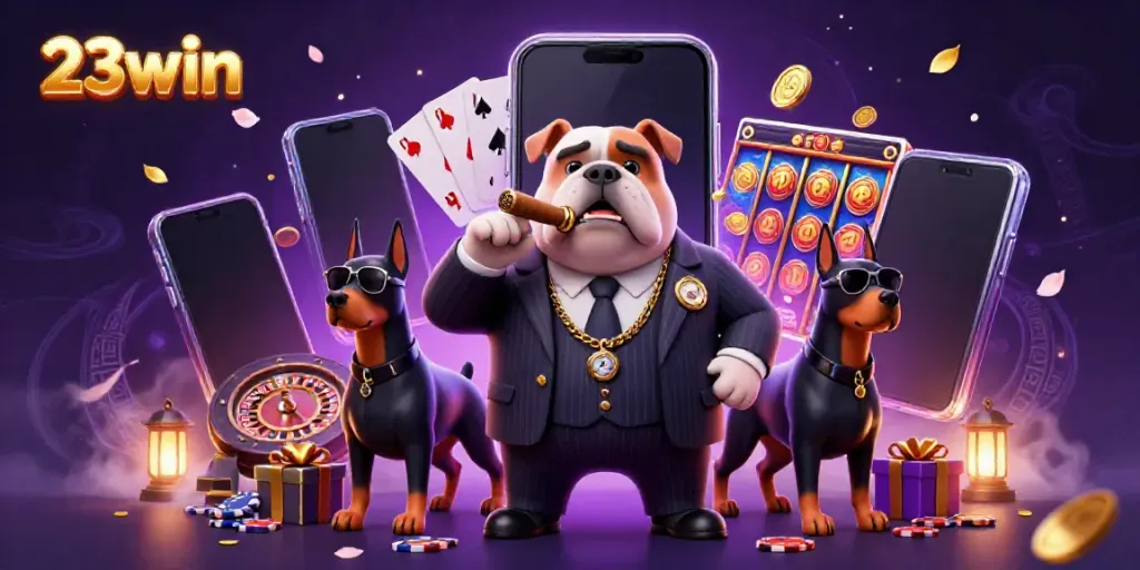 Experience thrilling wins at 23win with a vibrant casino scene showcasing dynamic game elements.