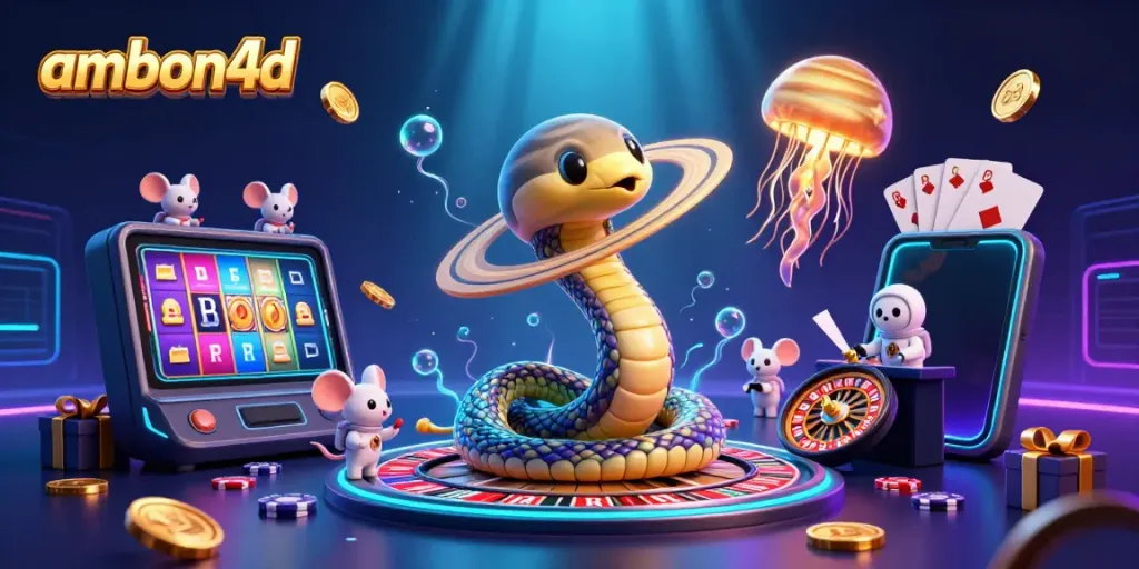 Engage in thrilling gameplay at ambon4d with vibrant gambling elements and interactive characters.