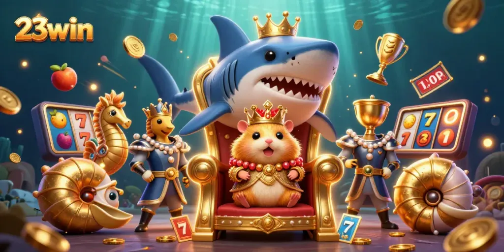 Experience thrilling slots and jackpots with 23win's vibrant casino atmosphere!