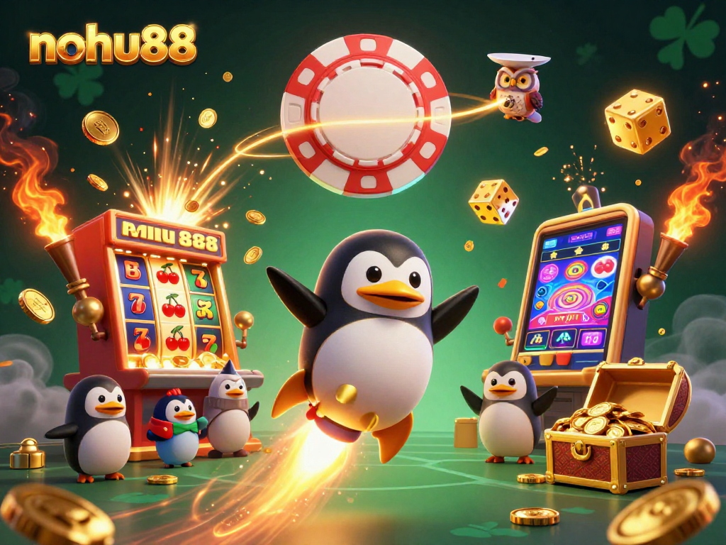 Engage with nohu88 in an exhilarating casino adventure, featuring dynamic characters and vibrant game elements.