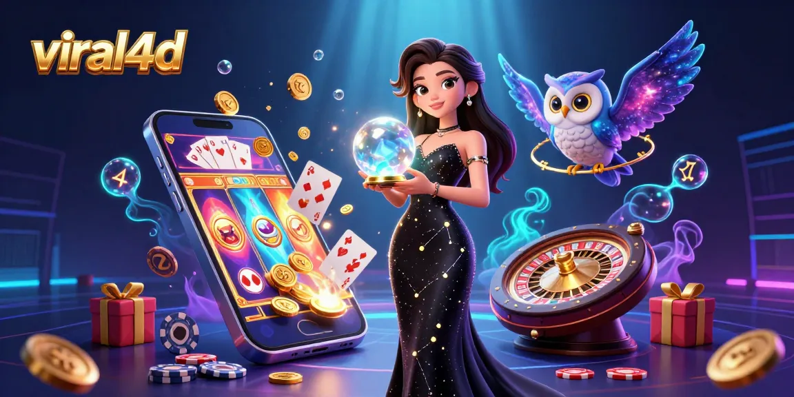 Engage with the thrilling world of viral4d, featuring dynamic slots, poker, and dazzling gameplay illustrations.