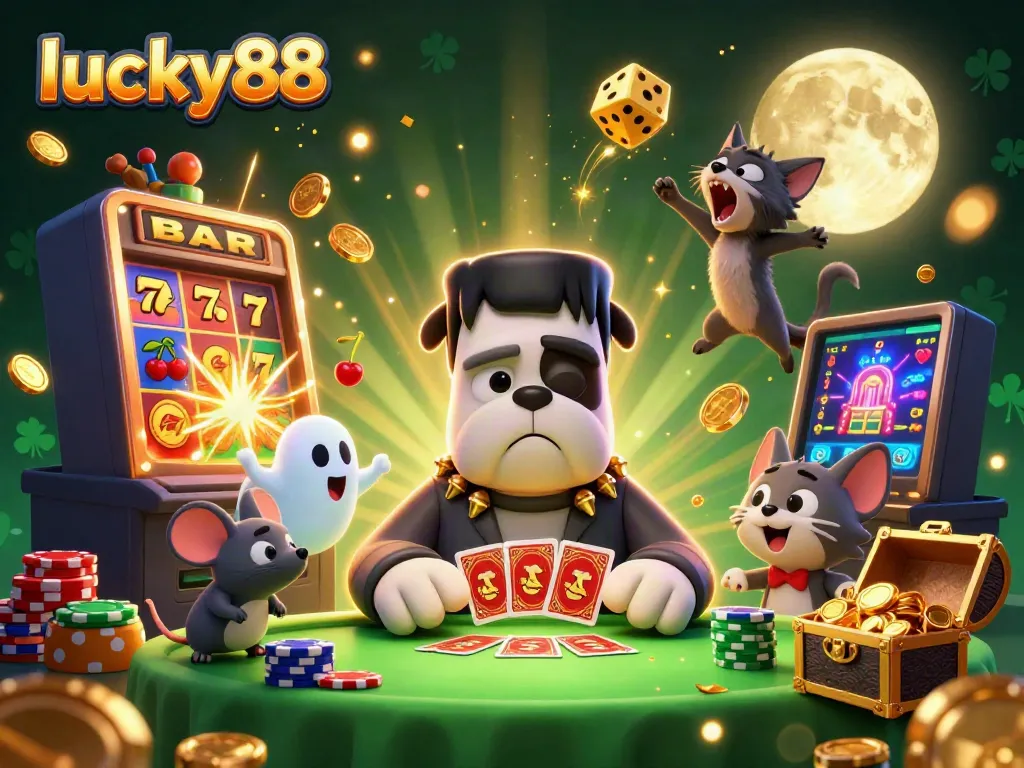 Experience the thrill of lucky88 with engaging characters and dynamic casino elements!