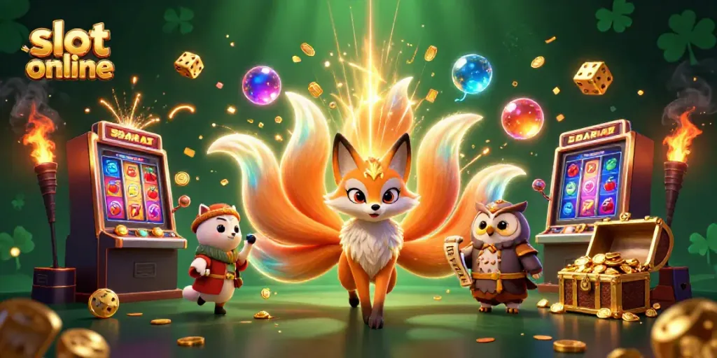 Experience thrilling action with slot online, featuring vibrant characters and epic winning moments.