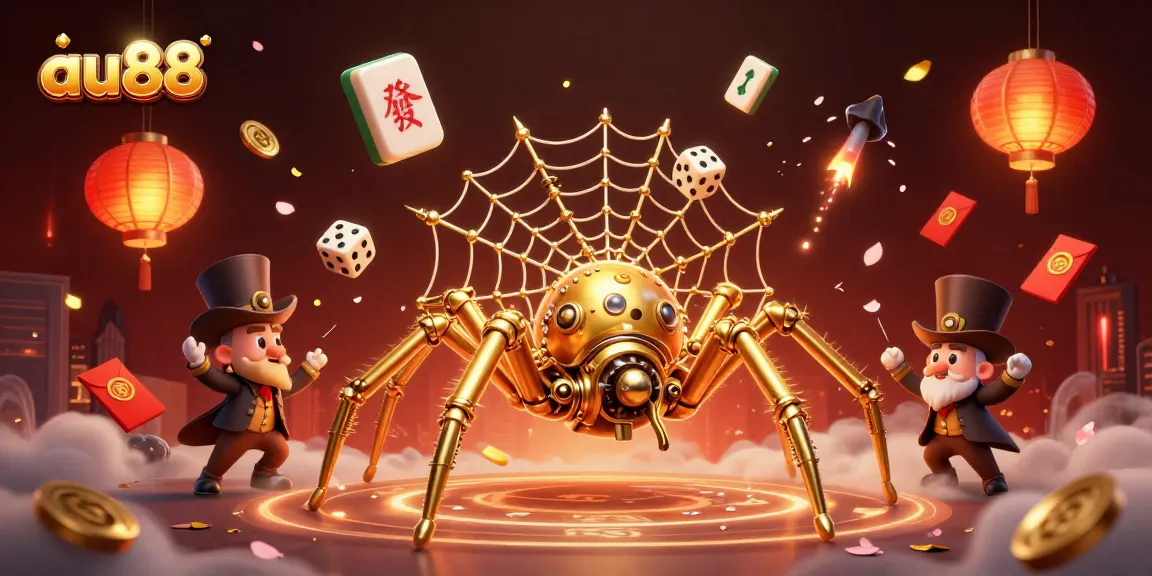 Experience thrilling gaming at au88, where adventurous characters discover hidden treasures in a captivating casino scene.