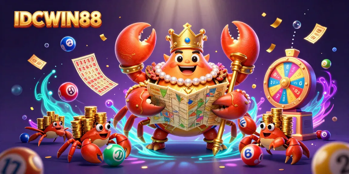 Experience the thrilling IDCWIN88 casino with engaging elements and vibrant action in this illustration.