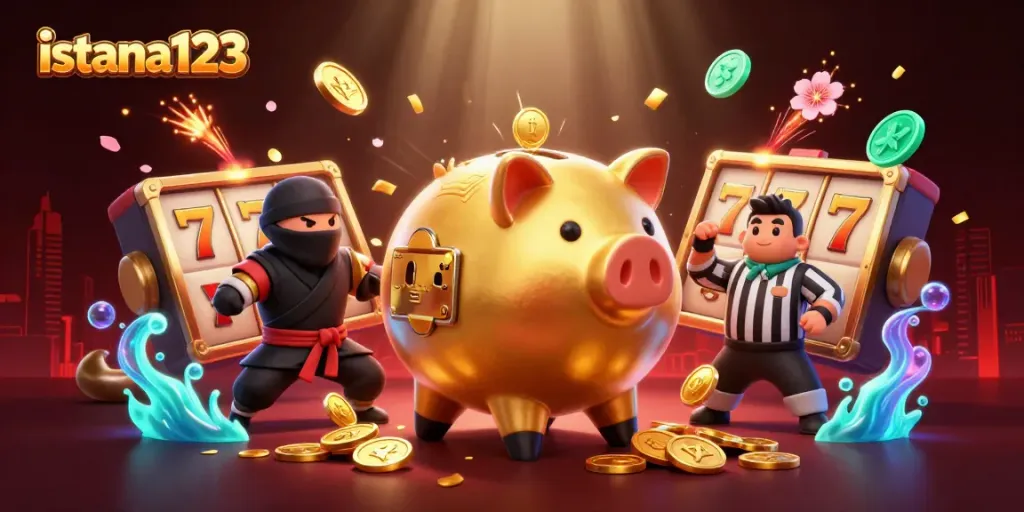 istana123 menghadirkan petualangan seru dengan slot mesin yang mengagumkan dan karakter unik dalam ilustrasi 3D yang memukau