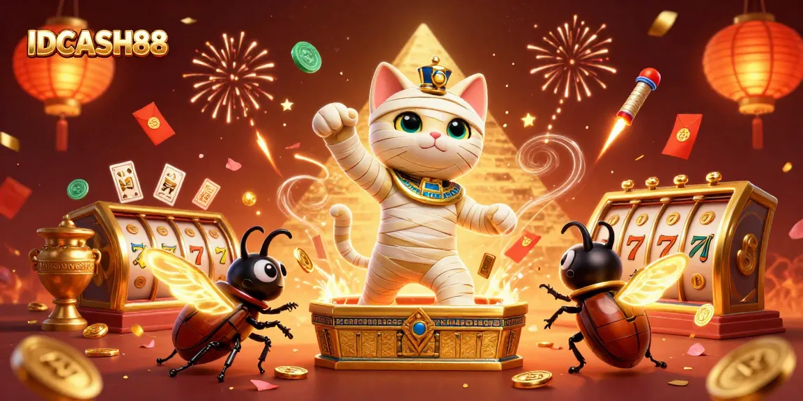 Win big at IDCASH88 by spinning the reels in a vibrant pyramid casino with thrilling action.