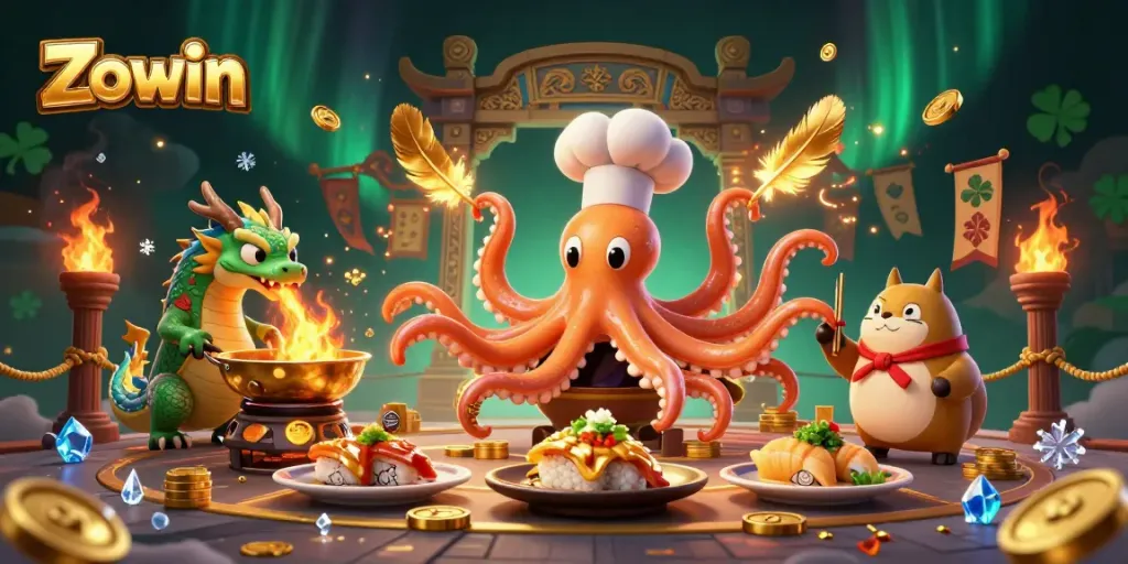 Zowin inspires thrilling online gaming with dynamic characters and rich casino visuals.