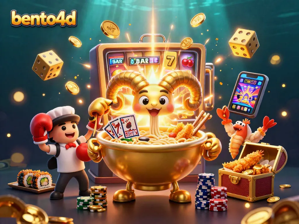 Engage with bento4d's vibrant 3D casino scene featuring animated characters and explosive jackpots.