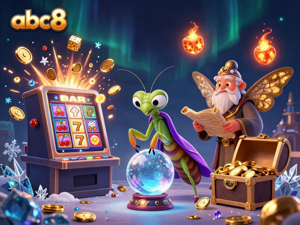 Experience abc8’s immersive casino adventure with vibrant characters and a jackpot explosion.