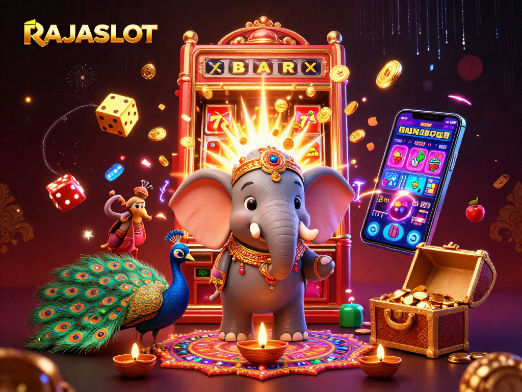 Rotasi jackpot RAJASLOT saat meraih kemenangan besar dalam permainan slot online.