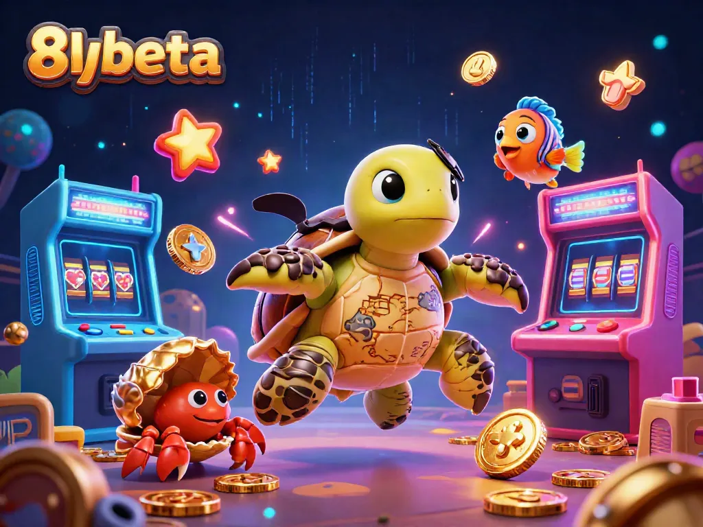Engage in thrilling gameplay at 8xbeta with dynamic characters and colorful casino elements.