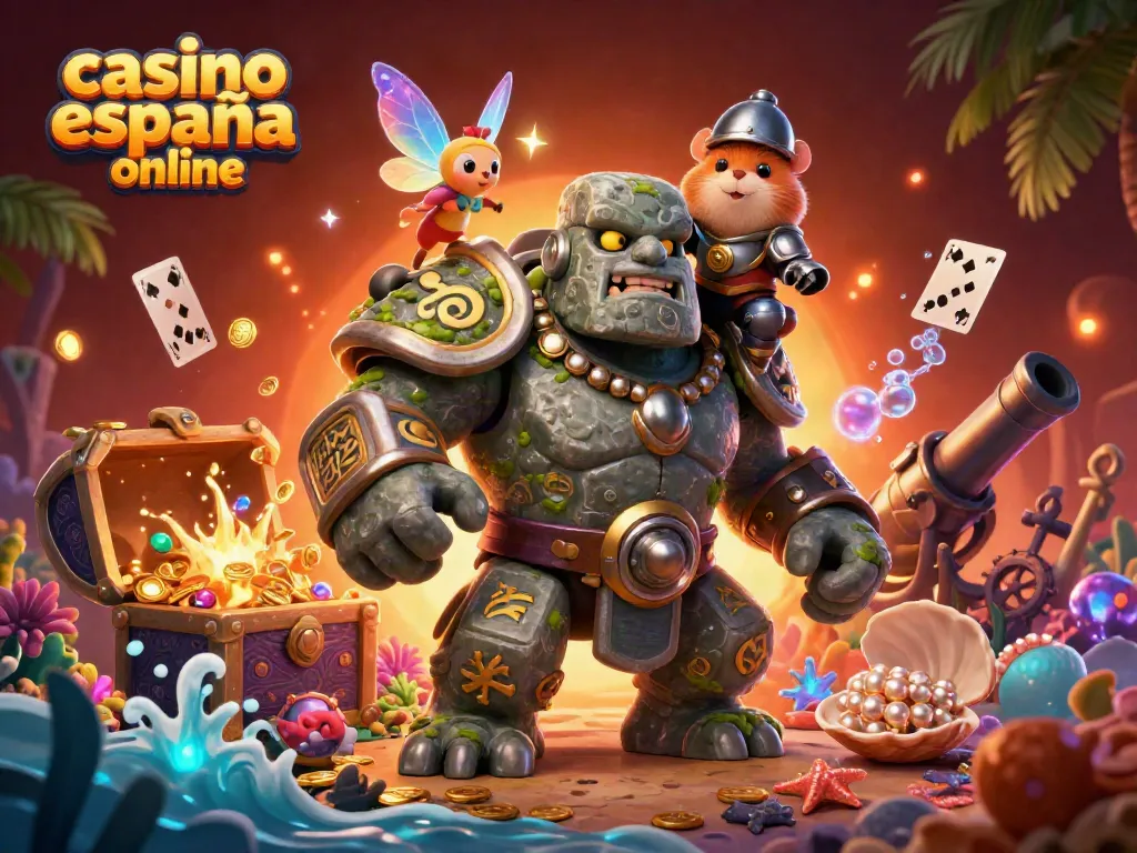 Disfruta en casino españa online con un golem guardián, una hada mágica y un caballero hámster.