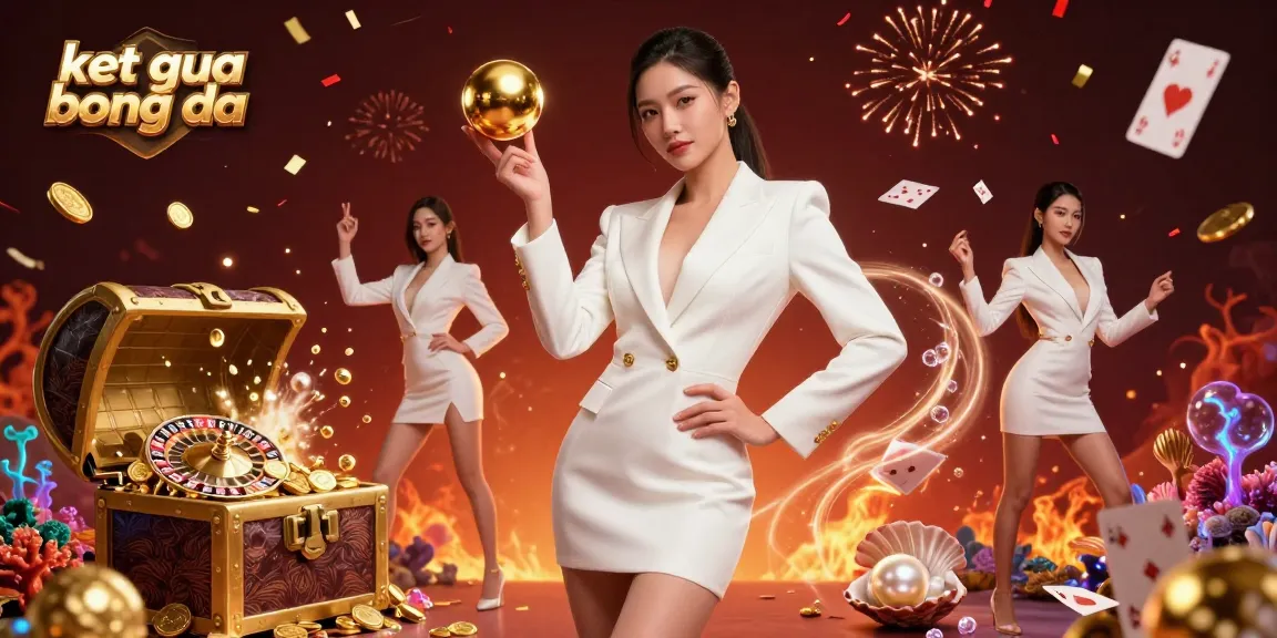 Catch the thrill of ket qua bong da in a vibrant casino-themed digital illustration showcasing gameplay excitement.