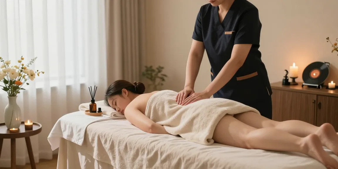 Enjoy 출장안마 in a calming spa environment with soothing decor and natural light.