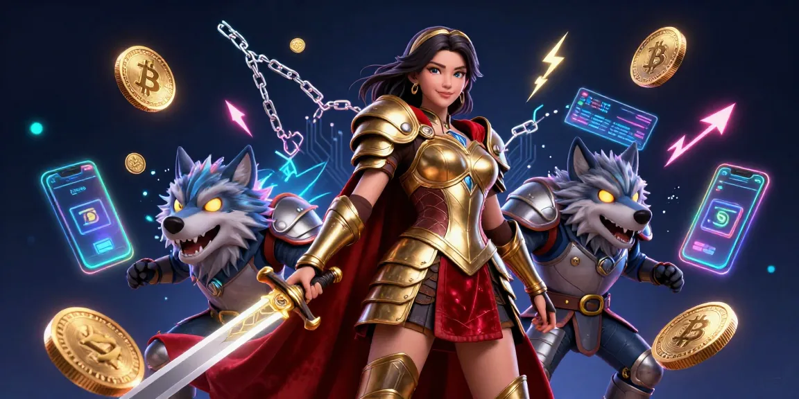 Experience thrilling gameplay at say88 with immersive betting options, featuring a warrior queen and glowing crypto elements.