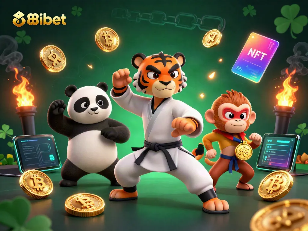 Experience thrilling gameplay with 88ibet as cartoon characters engage in a vibrant casino scene.