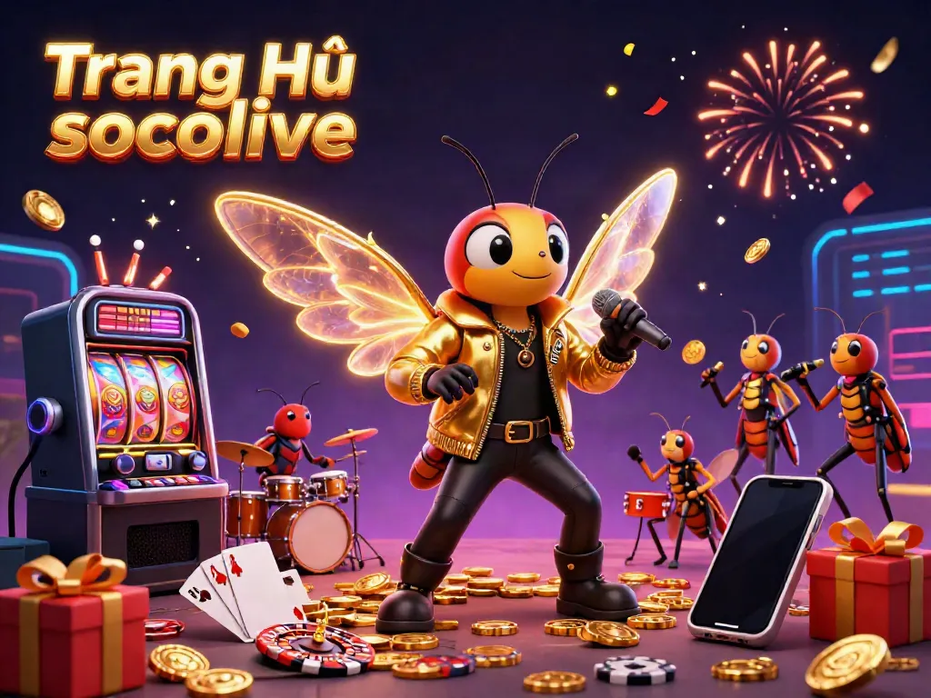 Experience the excitement of Trang Chủ socolive with vibrant gaming elements and engaging characters for an immersive gambling atmosphere.