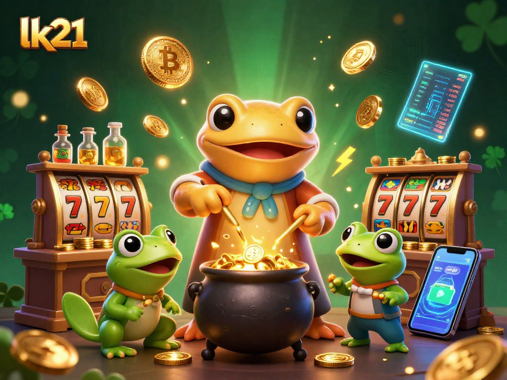 Engage with lk21's thrilling gaming experience featuring vibrant slots and cryptocurrency elements.