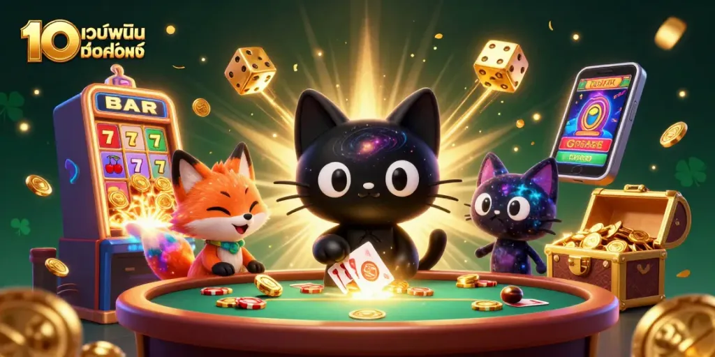 เล่นเกมที่ 10เว็บพนันออนไลน์ เพื่อชนะรางวัลจากคาสิโนที่น่าตื่นเต้น