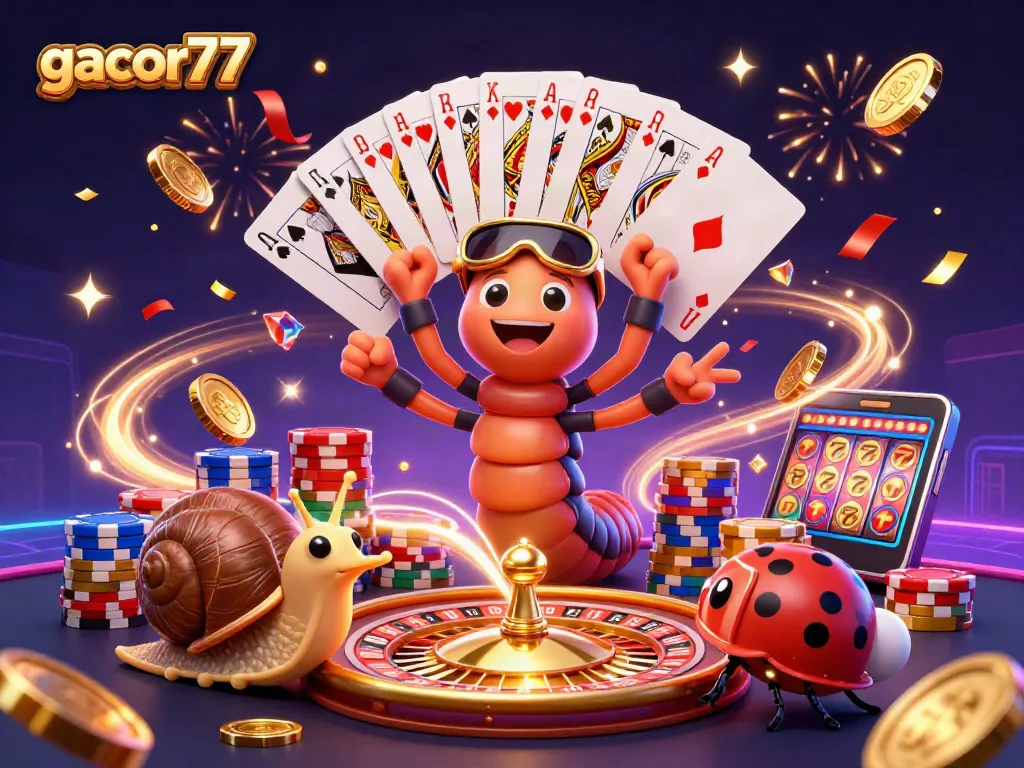 Gacor77 mempersembahkan dealer unik dan kerumunan chip besar di kasino online.