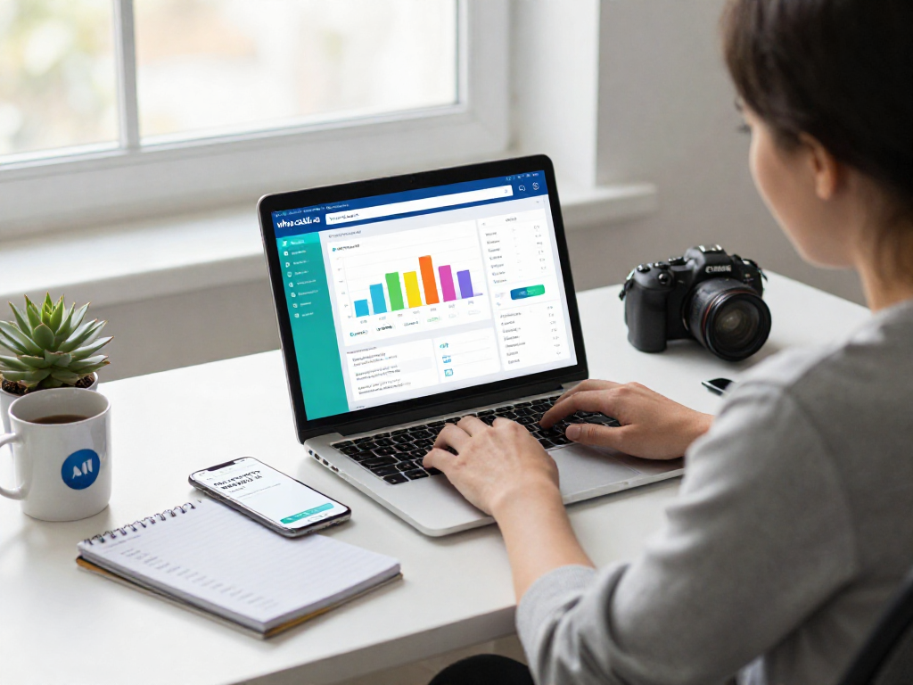 Discover who-called-me through detailed phone origin lookup in a modern tech workspace.